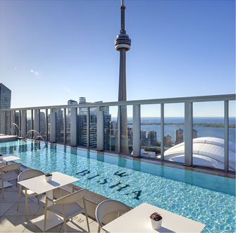 Bisha Hotel Toronto: Amenities